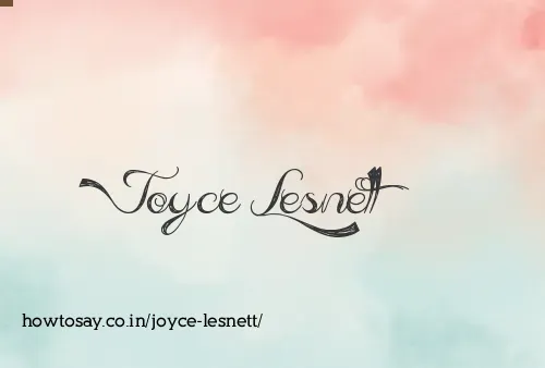 Joyce Lesnett