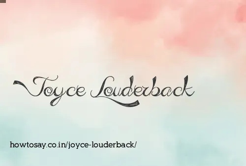 Joyce Louderback