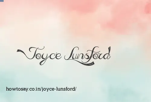 Joyce Lunsford