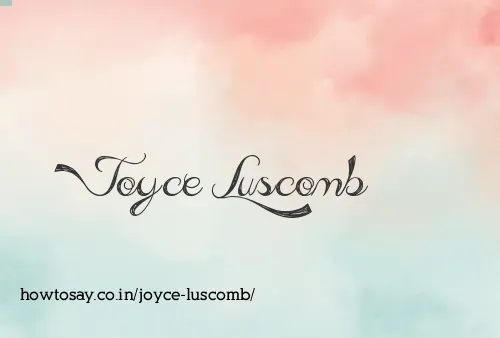 Joyce Luscomb