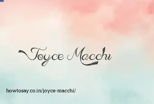 Joyce Macchi