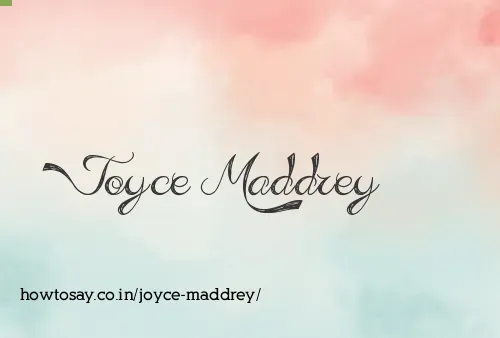 Joyce Maddrey