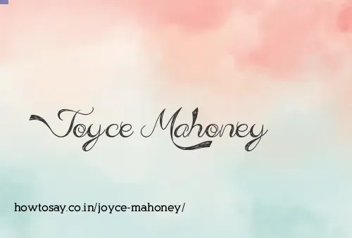 Joyce Mahoney