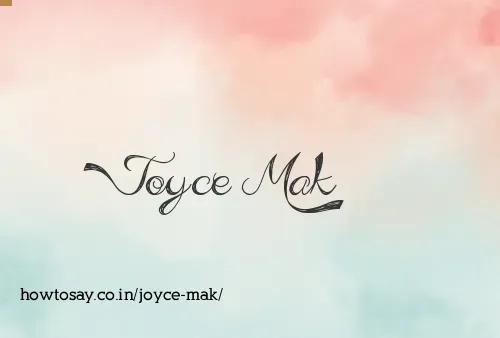 Joyce Mak