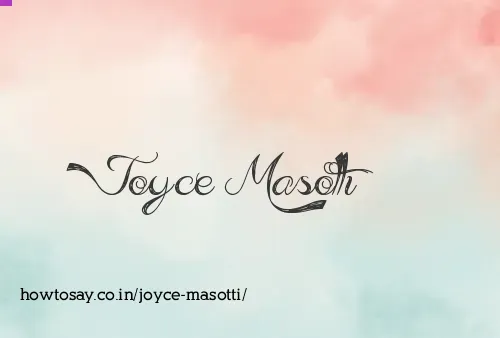 Joyce Masotti