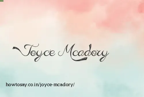 Joyce Mcadory