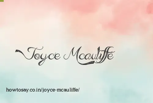 Joyce Mcauliffe