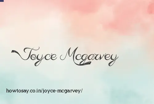 Joyce Mcgarvey