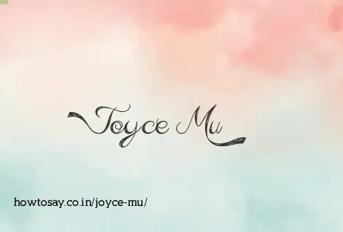 Joyce Mu