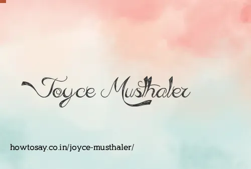 Joyce Musthaler