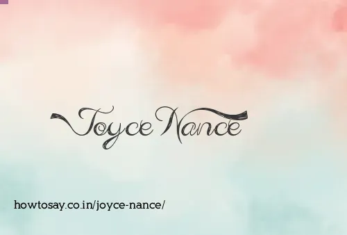 Joyce Nance