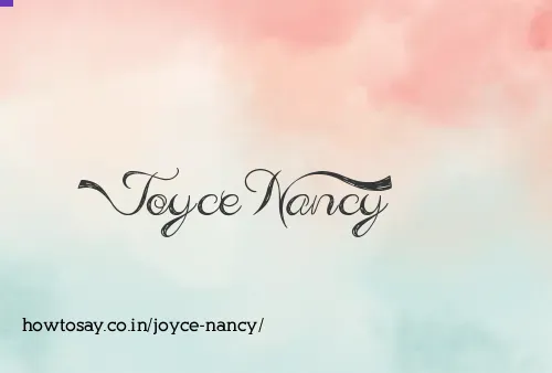 Joyce Nancy