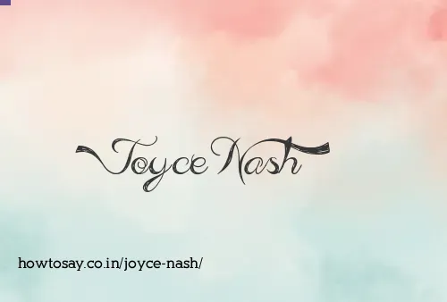 Joyce Nash