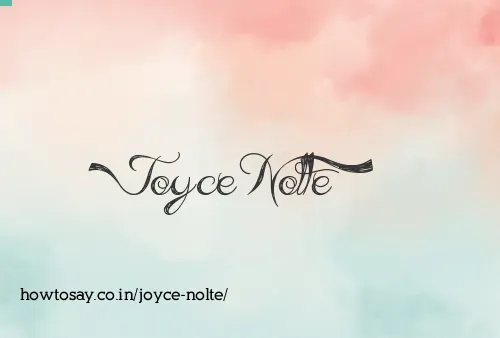 Joyce Nolte