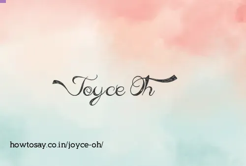 Joyce Oh