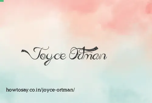 Joyce Ortman
