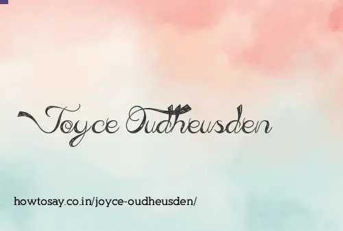 Joyce Oudheusden