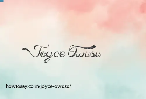 Joyce Owusu
