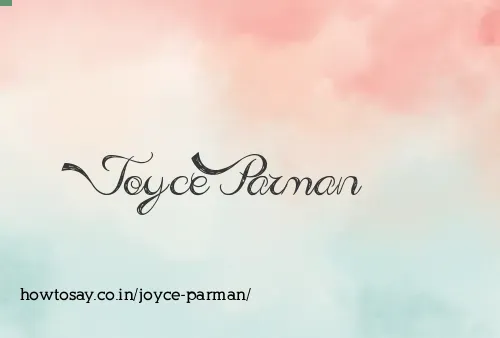 Joyce Parman