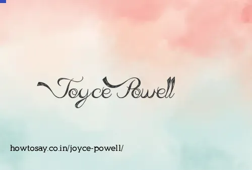 Joyce Powell