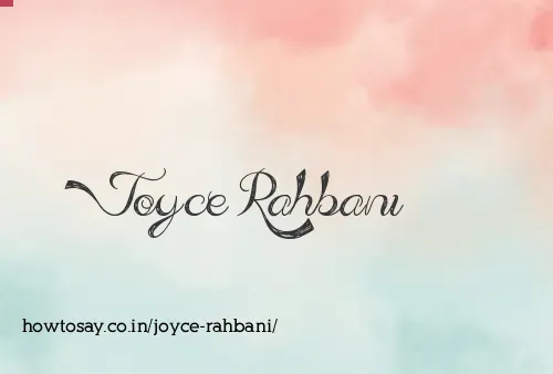 Joyce Rahbani