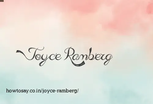 Joyce Ramberg
