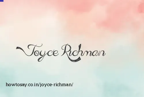 Joyce Richman