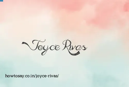 Joyce Rivas