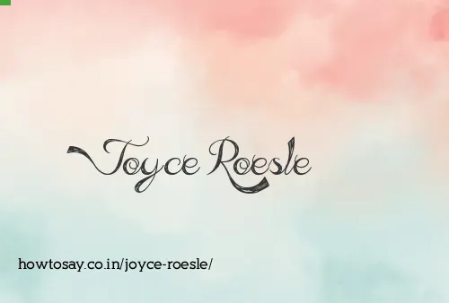 Joyce Roesle