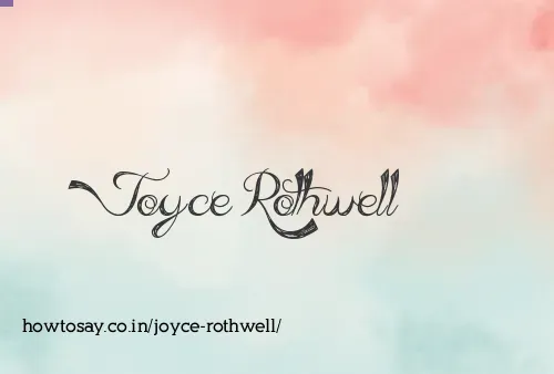 Joyce Rothwell