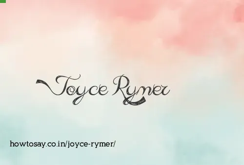 Joyce Rymer