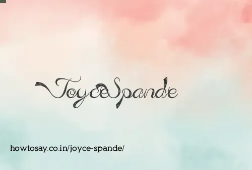 Joyce Spande