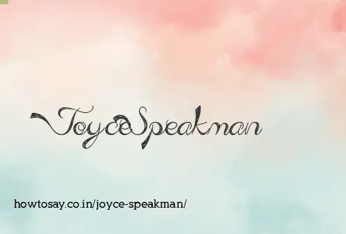 Joyce Speakman