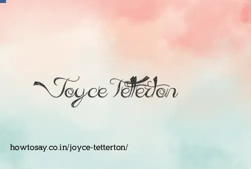 Joyce Tetterton