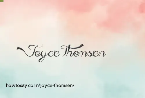 Joyce Thomsen