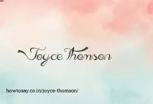 Joyce Thomson