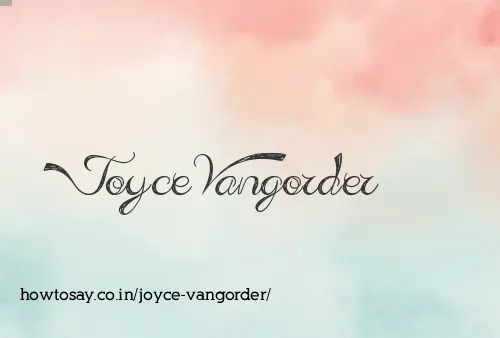 Joyce Vangorder