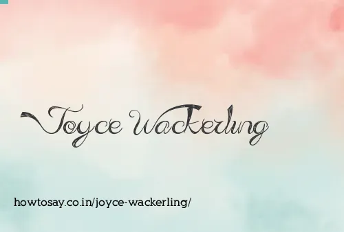 Joyce Wackerling