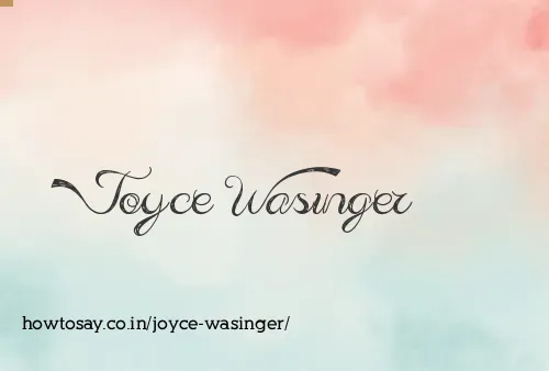Joyce Wasinger