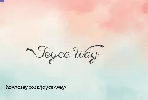 Joyce Way
