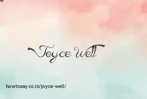 Joyce Well