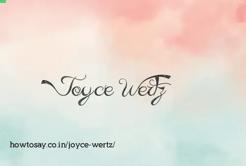 Joyce Wertz