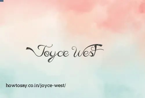 Joyce West