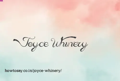 Joyce Whinery