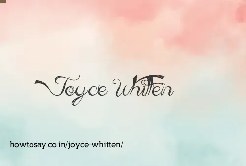 Joyce Whitten
