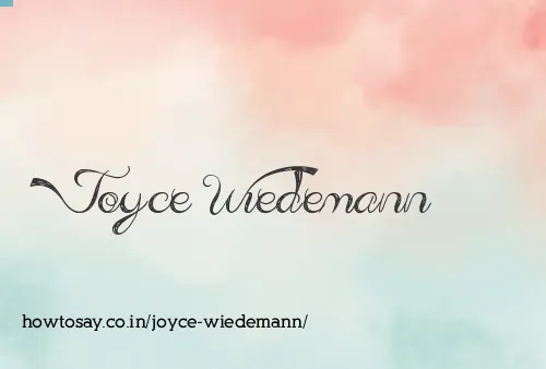 Joyce Wiedemann