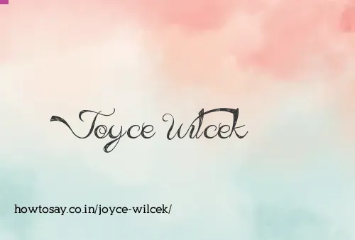 Joyce Wilcek