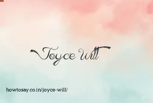Joyce Will