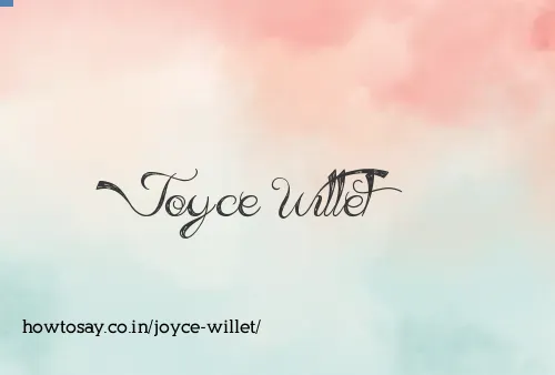 Joyce Willet