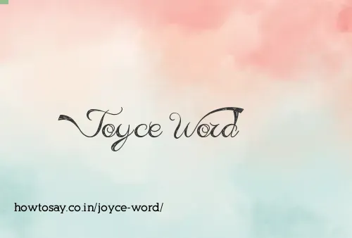 Joyce Word